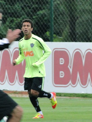 Marcos rocha, lateral do Atlético-MG (Foto: Fernando Martins / Globoesporte.com)