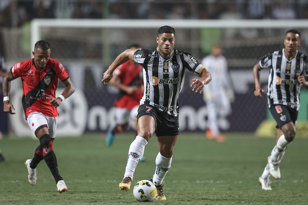 Atlético-MG x Atlético-GO; Hulk — Foto: Pedro Souza / Atlético-MG