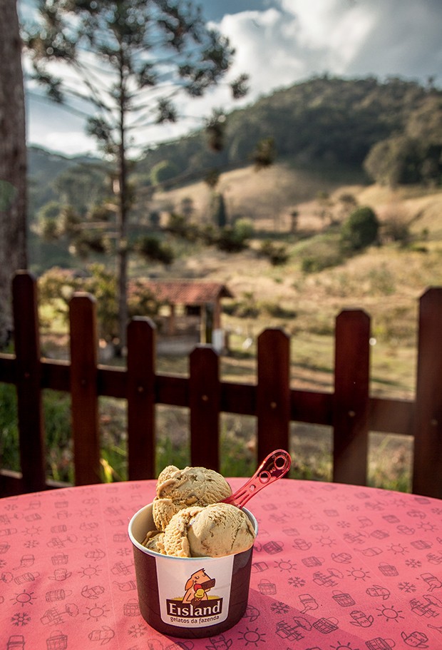 Lifestyle Serra da Mantiqueira - sorvete Eisland (Foto: Caio Ferrari)
