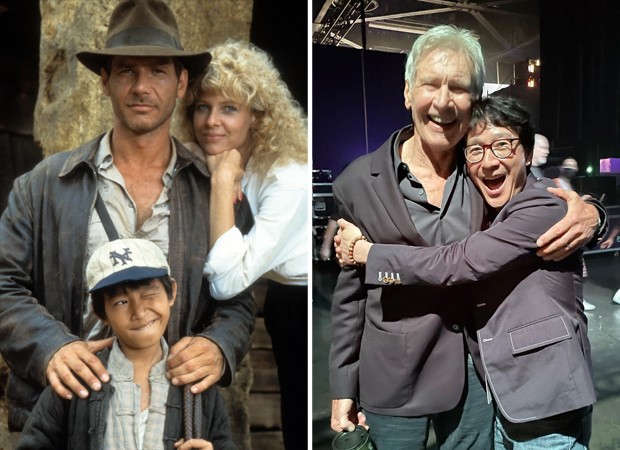 Harrison Ford reencontra ex-ator mirim de 'Indiana Jones' 38 anos