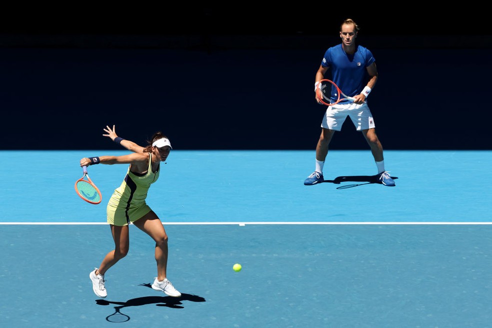 Luisa Stefani Rafael Matos Australian Open — Foto: Getty Images