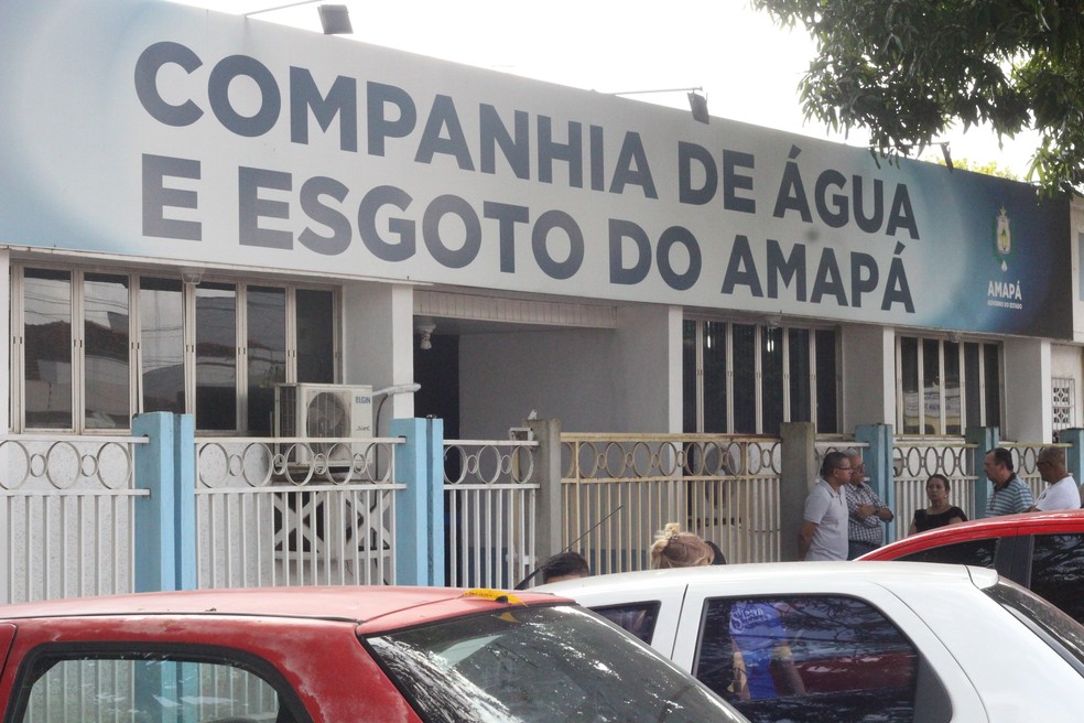 Sede da Caesa no bairro Laguinho, em Macapá  — Foto: Victor Vidigal/G1