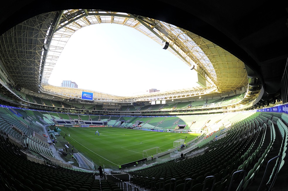 EstÃ¡dio do Palmeiras Ã© alvo de cobranÃ§a de IPTU â€” Foto: Marcos Ribolli