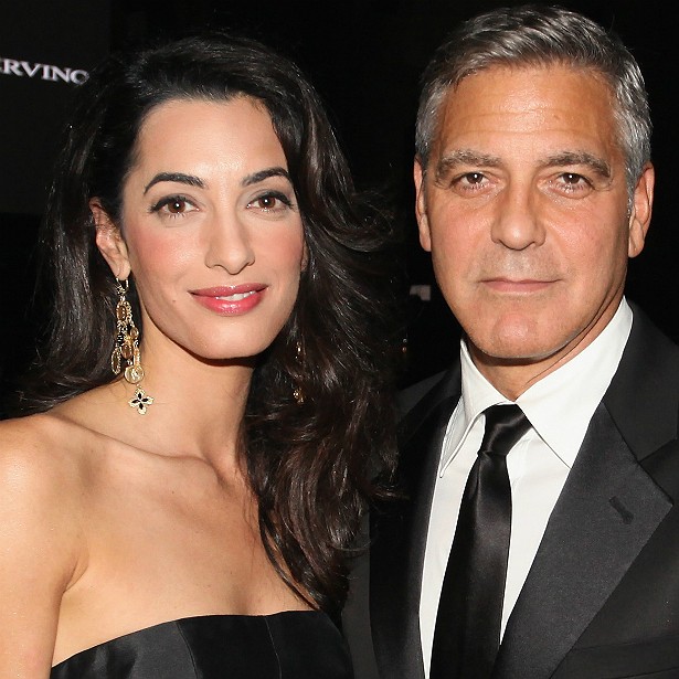 Amal Alamuddin e George Clooney. (Foto: Getty Images)