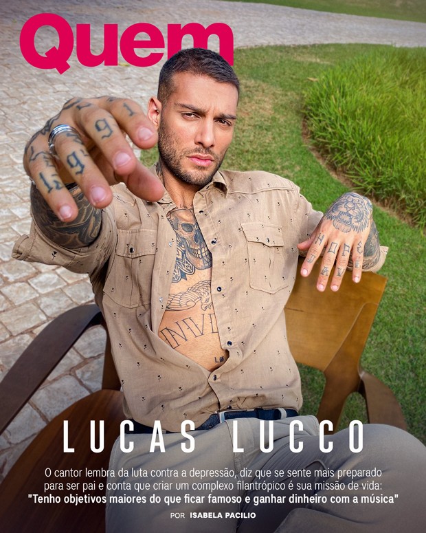 Lucas Lucco é a Capa da Semana na Quem (Foto: Iude Richele/ Quem)