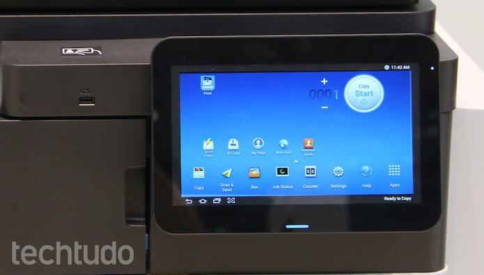A linha Smart Pro, da Samsung, conta com uma versão própria do Android (Foto: Fabrício Vitorino/TechTudo)