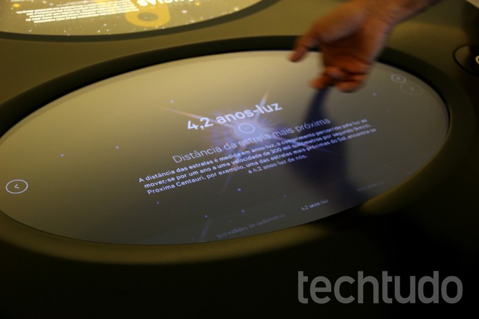 Cérebro do Museu armazena terabytes de informações (Foto: Luana Marfim/TechTudo)