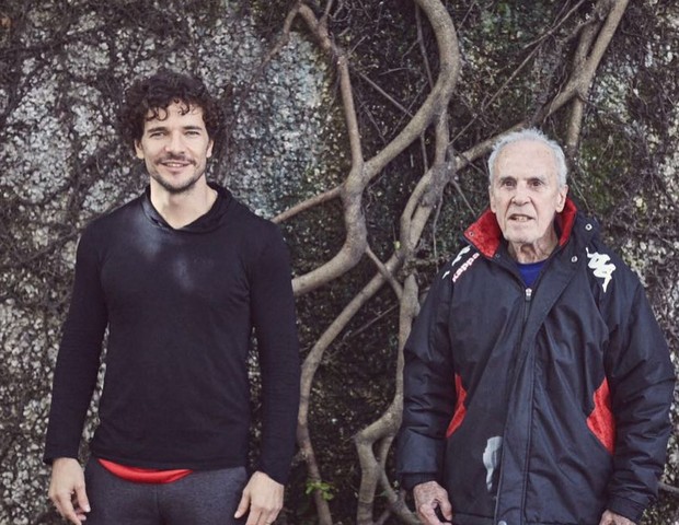 Daniel de Oliveira e Éder Jofre (Foto: Reprodução/Instagram)