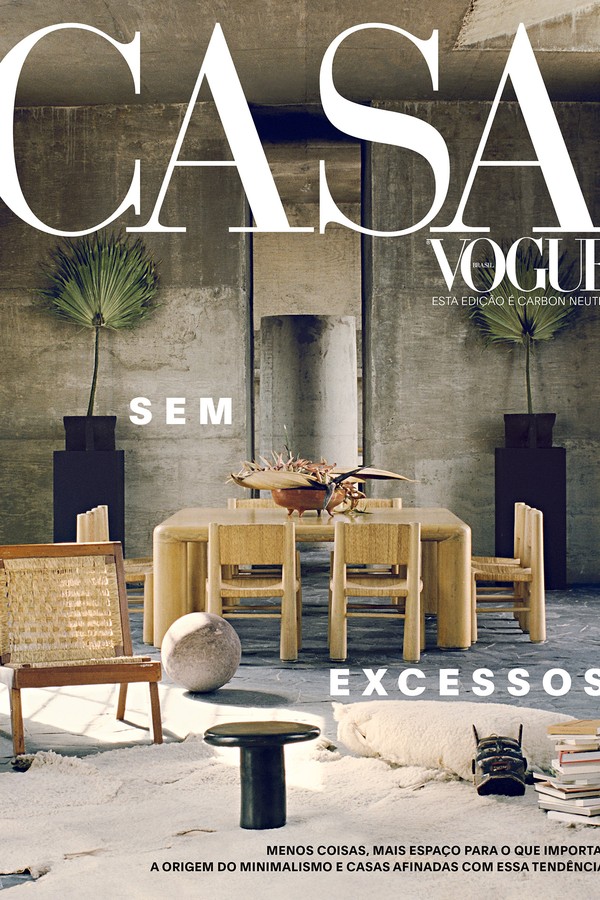 Em maio, a Casa Vogue chega às bancas para esmiúçar o viver minimalista (Foto: Tom de Peyret)