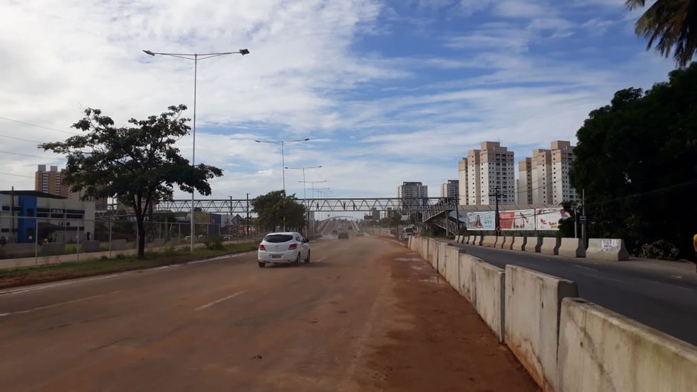 Pista principal do viaduto foi liberada na tarde deste sÃ¡bado (16) (Foto: Dnit/DivulgaÃ§Ã£o )