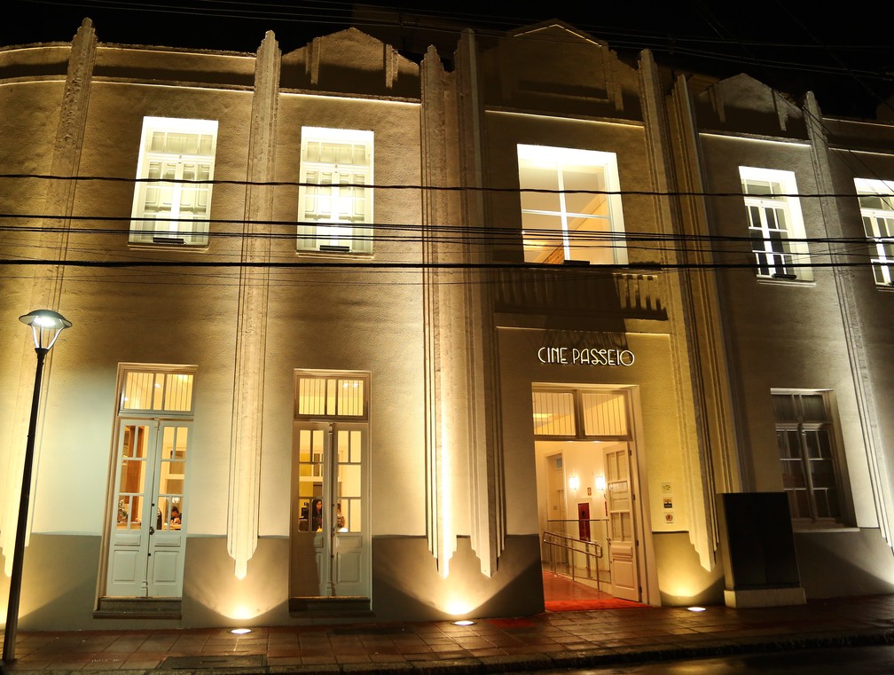 Cine Passeio foi inaugurado nesta quarta-feira (27), em Curitiba — Foto: Giuliano Gomes/PRPress