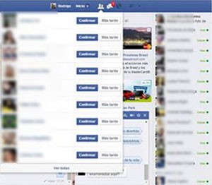 O perfil no Facebook do chileno Rodrigo: mais de cem pedidos de amizade por parte de desconhecidos (Foto: Reprodução/Facebook/Rodrigo Escobar)