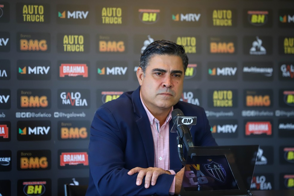 Sérgio Sette Câmara, presidente do Atlético-MG — Foto: Pedro Souza/Atlético-MG