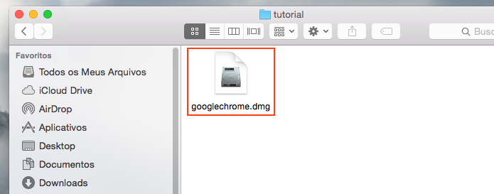 Localizando e abrindo o arquivo de instala??o do Google Chrome (Foto: Reprodu??o/Edivaldo Brito)