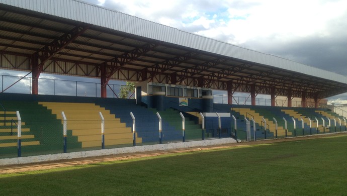 Estádio General Sampaio, em Porto Nacional (Foto: Camila Rodrigues)
