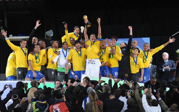 brasil copa das confederações 2009 (Foto: Getty Images)