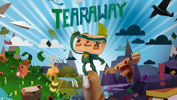 Com uma história carregada de metalinguagem, Tearaway é indicado para todas as idades (Divulgação/Sony)