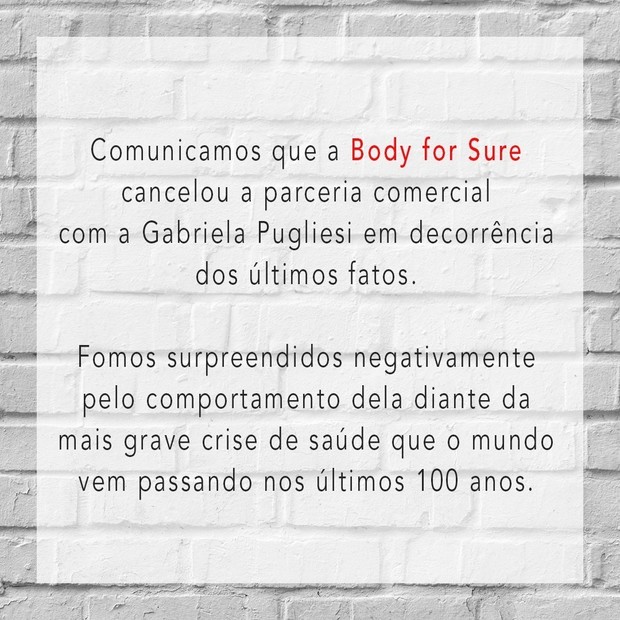 Body for Sure (Foto: Reprodução)