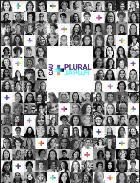 A chapa CAU+Plural, composta por 156 mulheres, vai comandar o Conselho de Arquitetura de SP no próximo mandato (Foto: Divulgação)