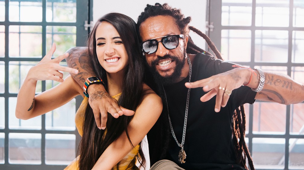 Mariana e Rael fizeram parceria em 'Sons de Amor' (Foto: Marcelo Meirelles Brasileiro)