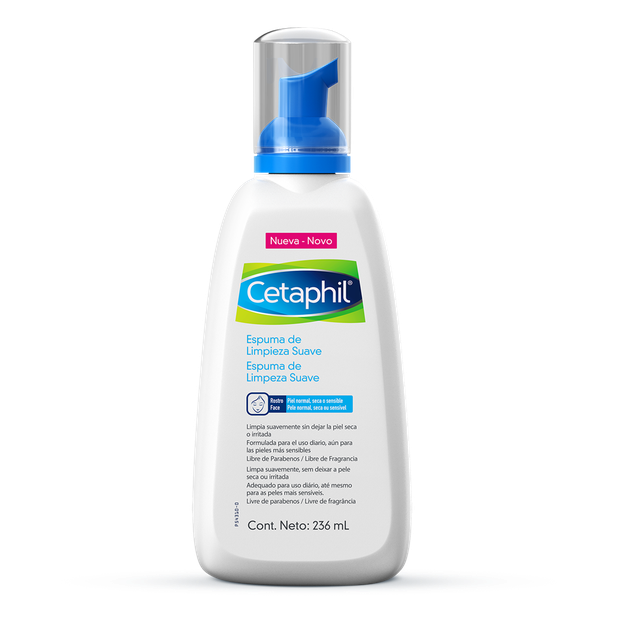 Cetaphil® Espuma de Limpeza Suave (236 ml) (Foto: Divulgação)