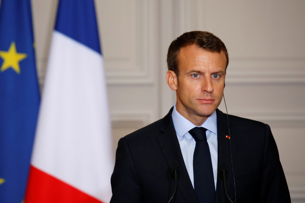 Presidente da França, Emmanuel Macron, vai depois