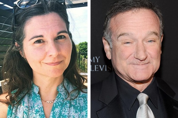 Lisa Jakub e Robin Williams (Foto: Reprodução / Instagram; Getty Images)