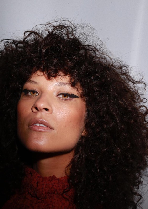Beleza do desfile de Lilly Sarti, assinada por Daniel Hernandez (Foto: Alexandre Furcolin )