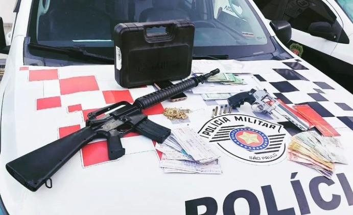 Suspeito de furtar adega em Louveira é preso após perseguição e tiroteio em Jundiaí