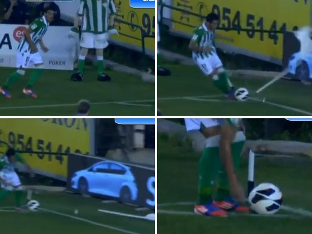 O que é escanteio em um jogo de futebol?