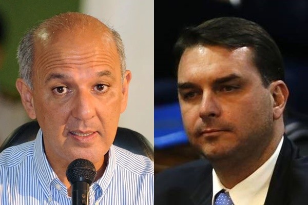 José Roberto Arruda e Flávio Bolsonaro