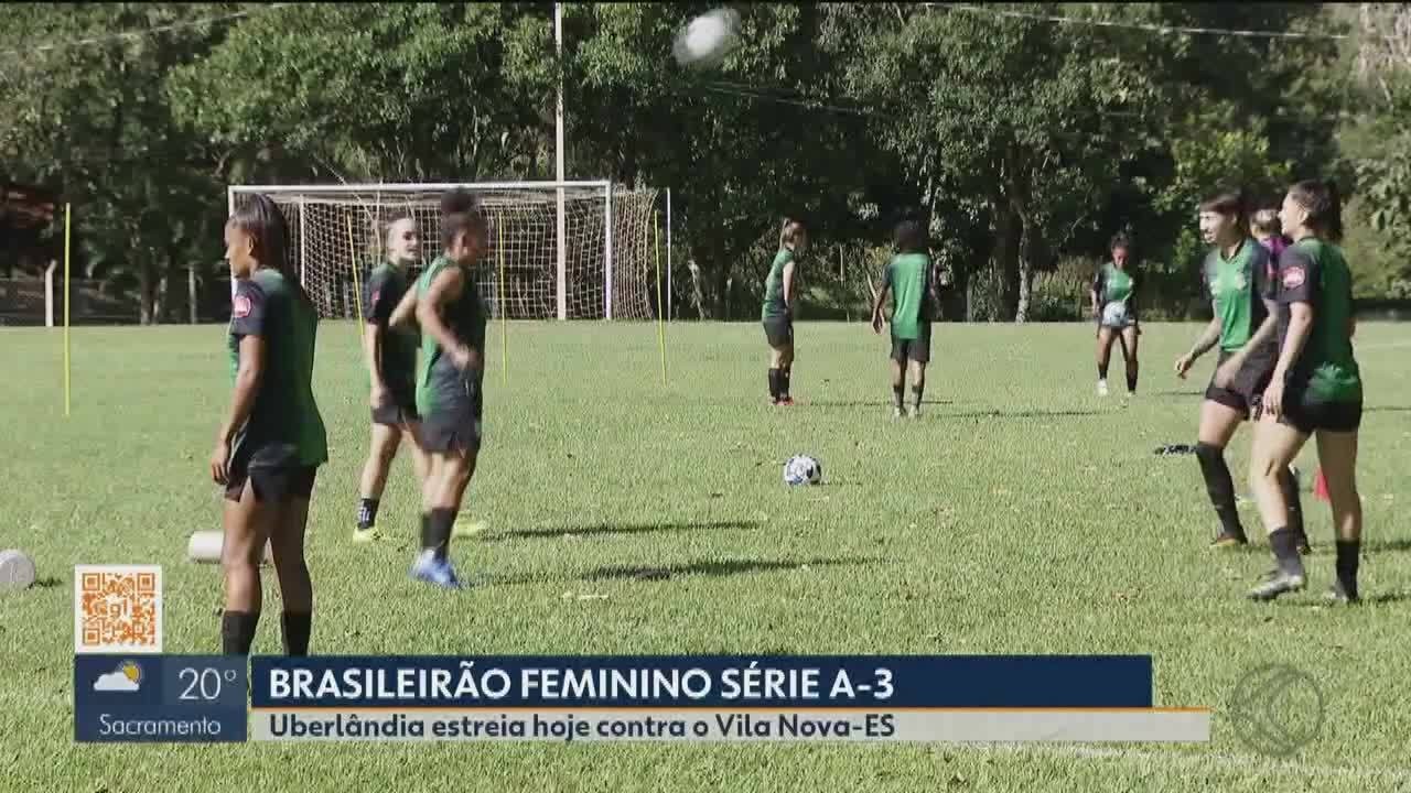 Uberlândia recebe Vila Nova-ES na estreia da Série A3 do Brasileiro feminino
