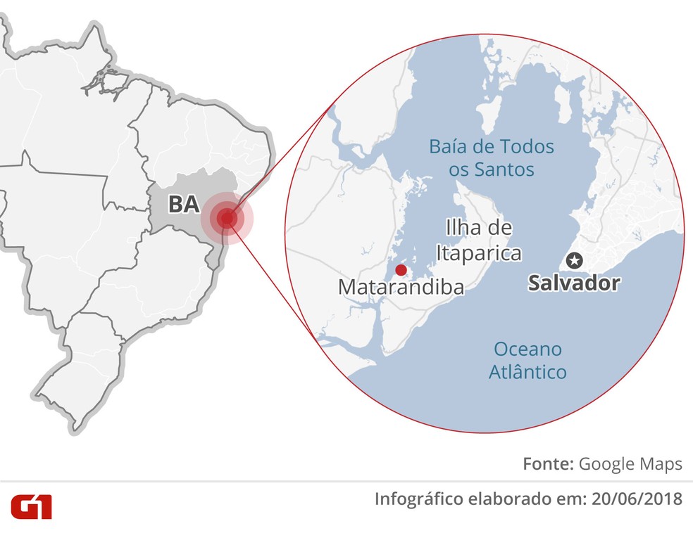 Cratera é descoberta na Bahia â€” Foto: Fernanda Garrafiel/G1