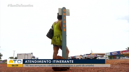 TRE oferece serviço itinerante para regularização eleitoral dos moradores de Luzimangues