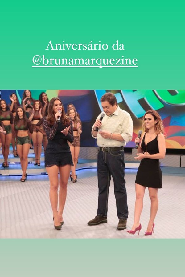 Tata Werneck parabeniza Bruna Marquezine (Foto: Reprodução/ Instagram)