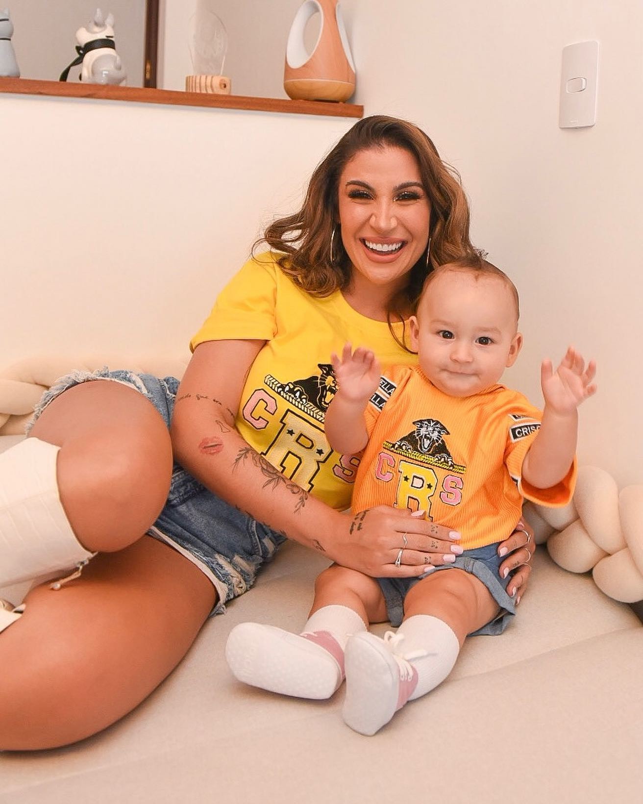 Bianca Andrade e Fred se inspiram em show de Beyoncé para celebrar 9 meses do filho Cris (Foto: Reprodução Instagram/ Foto @kamilastrada)