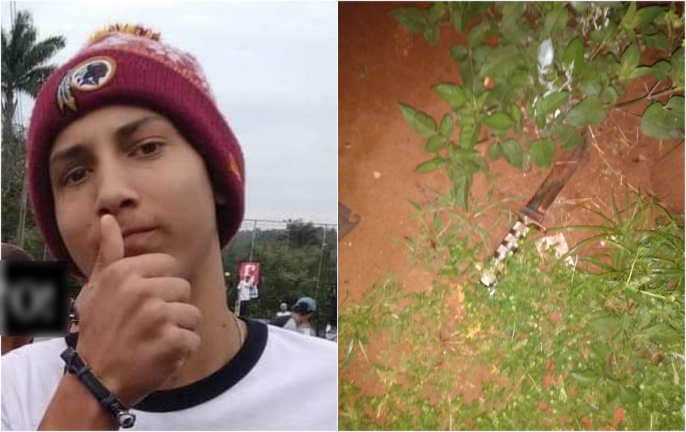 Trio é preso suspeito de matar jovem de 23 anos a facadas em Óleo — Foto: Arquivo Pessoal 