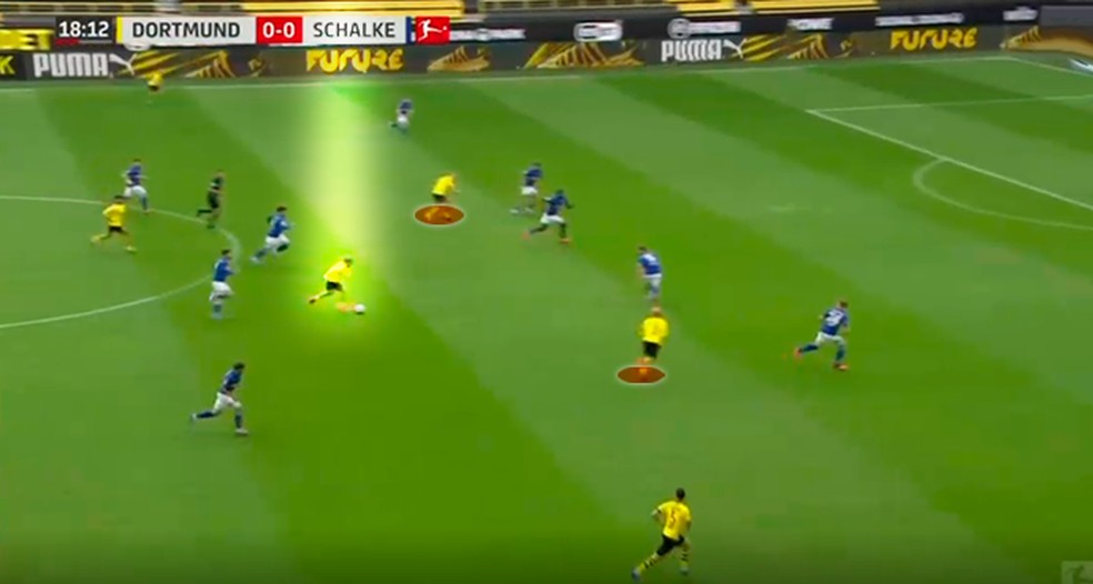 Inicialmente, Schalke prefere deixar Haland e Brandt livres — Foto: Leonardo Miranda