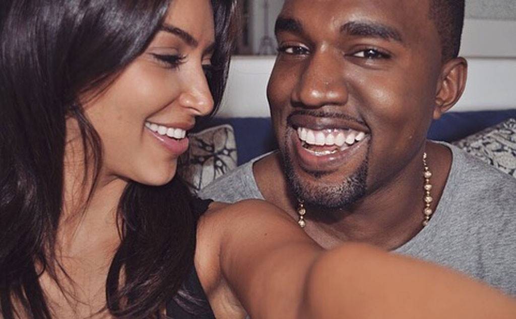 Kim Kardashian e Kanye West (Foto: Instagram)