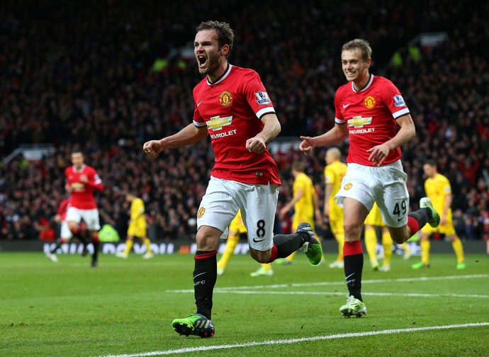 juan mata Manchester United x Liverpool (Foto: Getty Images)