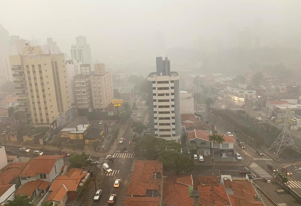 Chuva de junho se concentrou no in&iacute;cio do m&ecirc;s em Campinas. &mdash; Foto: Marcello Carvalho/G1
