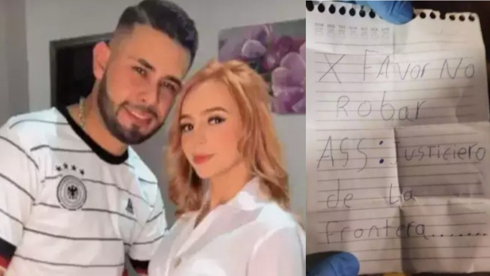 De acordo com as informações da polícia, o casal estava comemorando o aniversário de 22 anos de Anabel.  — Foto: Redes sociais e polícia paraguaia