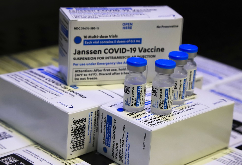 Vacina da Janssen serão usadas em estudo científico.  — Foto: Divulgação/Prefeitura