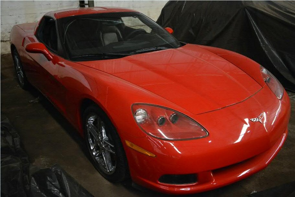 Corvette 2008 — Foto: Receita Federal