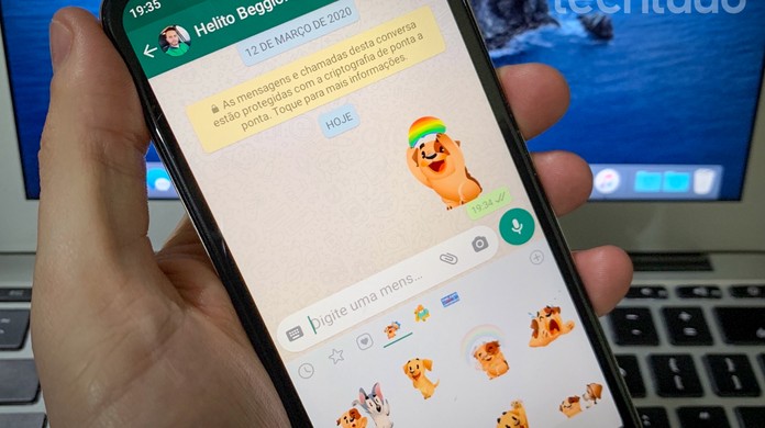 Figurinhas Animadas No Whatsapp Como Ter Stickers Que Se Mexem Redes Sociais Techtudo .mechendo, mecho ou mexo , mexe ou meche, mexeu ou mecheu e mechem ou mexem? figurinhas animadas no whatsapp como