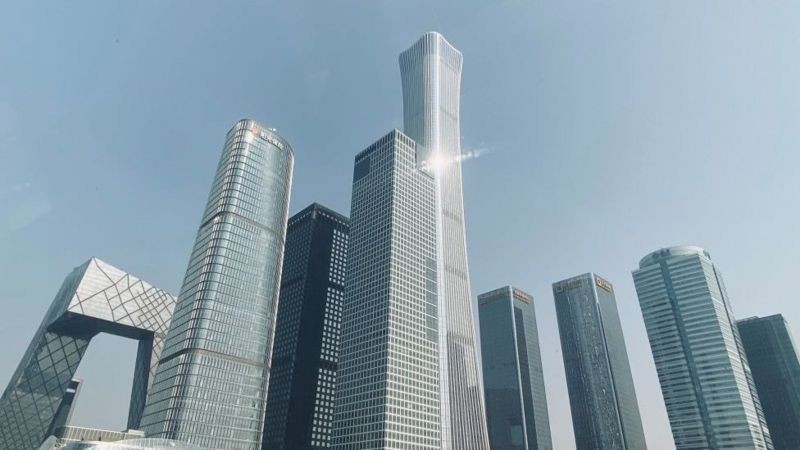 Alguns dos prédios mais altos do mundo estão na China (Foto: Getty Images via BBC News)