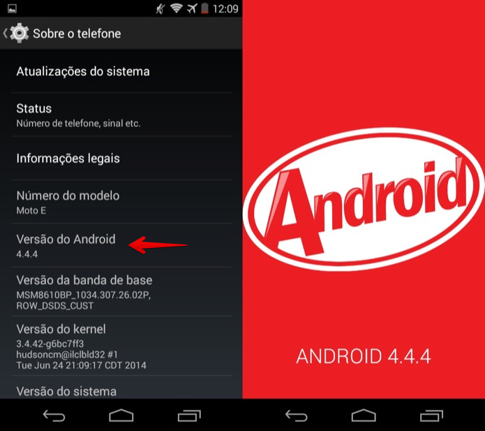 Verificando a versão do Android instalada no aparelho (Foto: Reprod