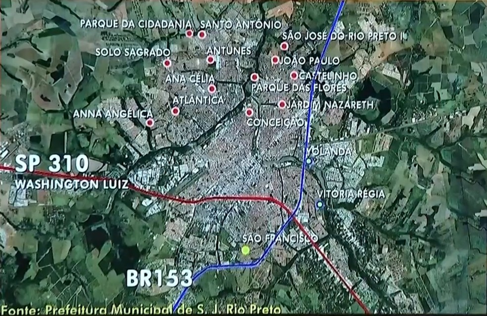 Distância De Campinas A São José Do Rio Preto