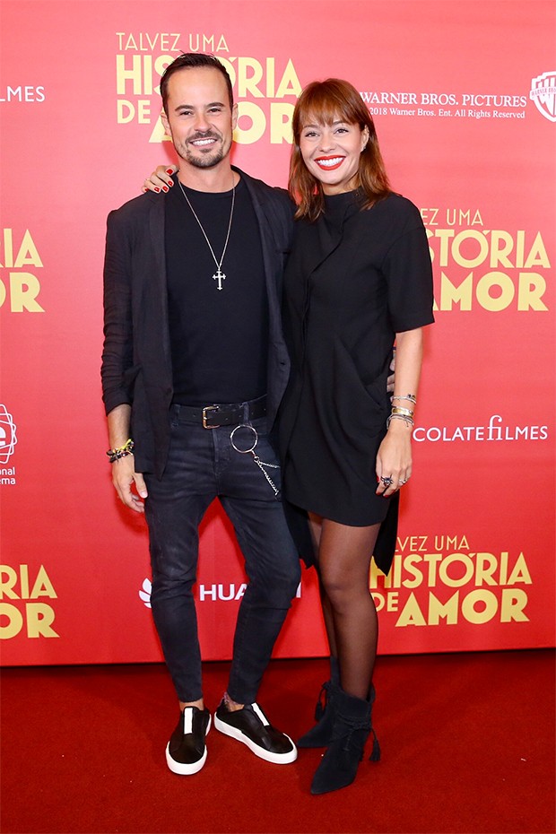 Paulo Vilhena e Amanda Beraldi (Foto: Manuela Scarpa/Brazil News)