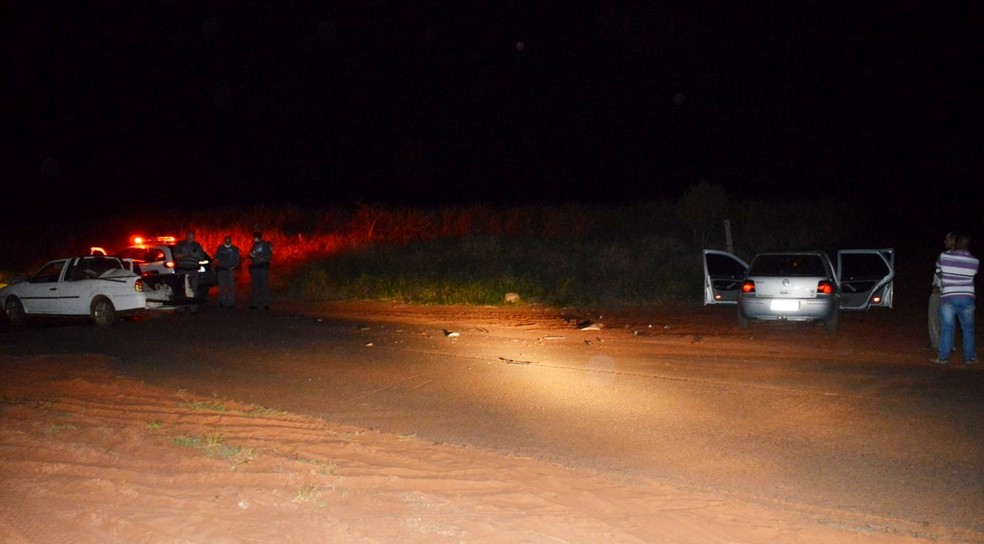 Acidente aconteceu na vicinal Kiujiro Marubayashi, na zona rural de Paraguaçu Paulista — Foto: Manoel Moreno/i7noticias